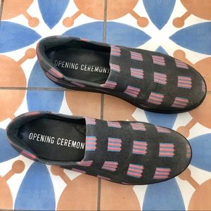 Platform slip on sneakers